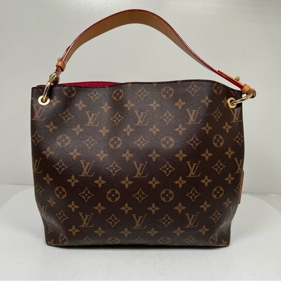 LOUIS VUITTON | Monogram Graceful MM Handbag - Picture 4 of 13